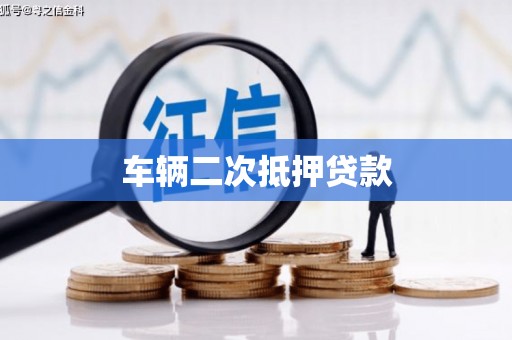 安南车辆二次抵押贷款