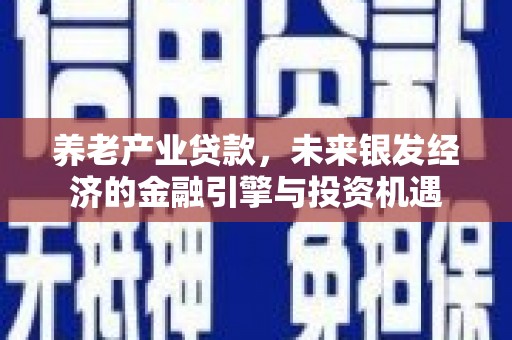安南养老产业贷款，未来银发经济的金融引擎与投资机遇