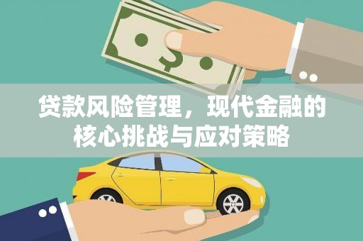 安南贷款风险管理，现代金融的核心挑战与应对策略
