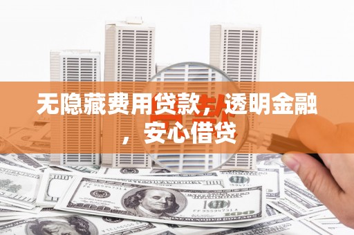 安南无隐藏费用贷款，透明金融，安心借贷