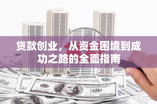 安南贷款创业，从资金困境到成功之路的全面指南