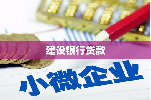 安南建设银行贷款