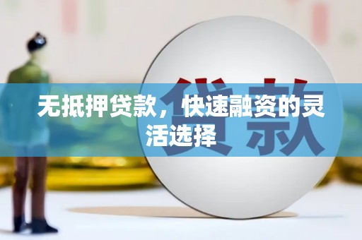 安南无抵押贷款，快速融资的灵活选择