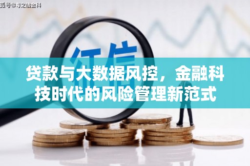 安南贷款与大数据风控，金融科技时代的风险管理新范式