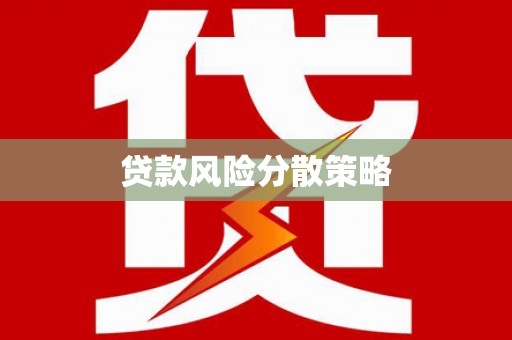 安南贷款风险分散策略