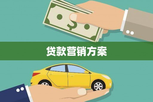 安南贷款营销方案