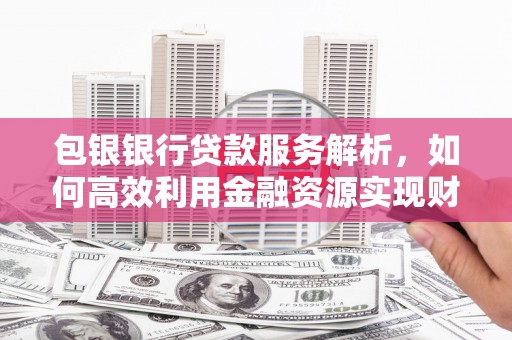 安南包银银行贷款服务解析，如何高效利用金融资源实现财富增长