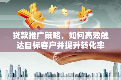 安南贷款推广策略，如何高效触达目标客户并提升转化率