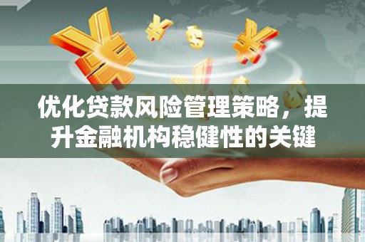 安南优化贷款风险管理策略，提升金融机构稳健性的关键