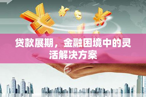 安南贷款展期，金融困境中的灵活解决方案