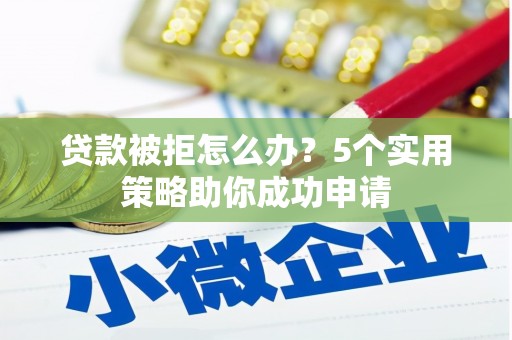 安南贷款被拒怎么办？5个实用策略助你成功申请