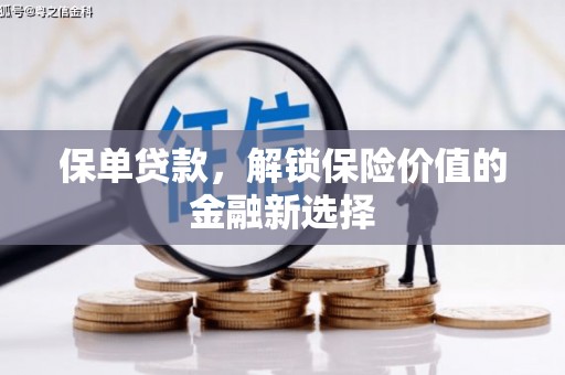 安南保单贷款，解锁保险价值的金融新选择