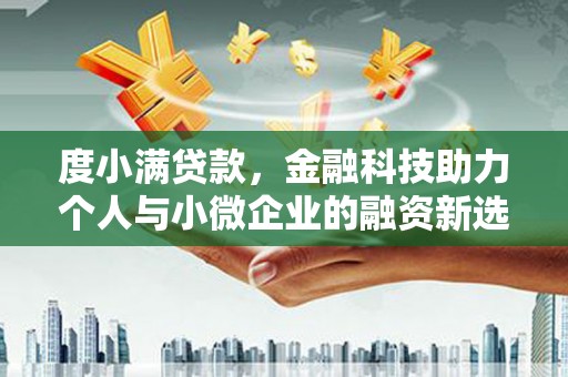 安南度小满贷款，金融科技助力个人与小微企业的融资新选择