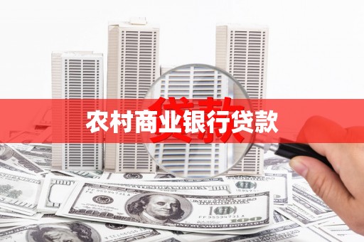 安南农村商业银行贷款