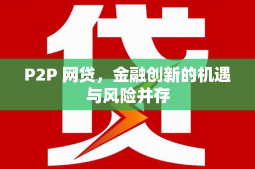 安南P2P 网贷，金融创新的机遇与风险并存