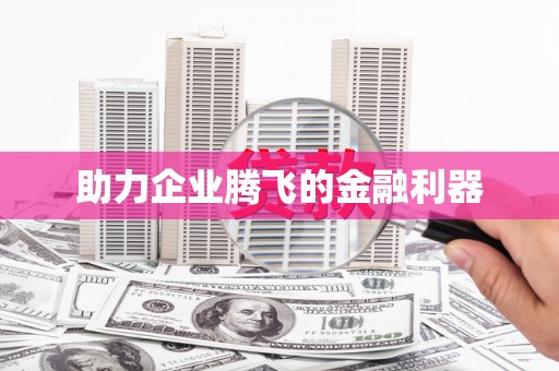 安南助力企业腾飞的金融利器