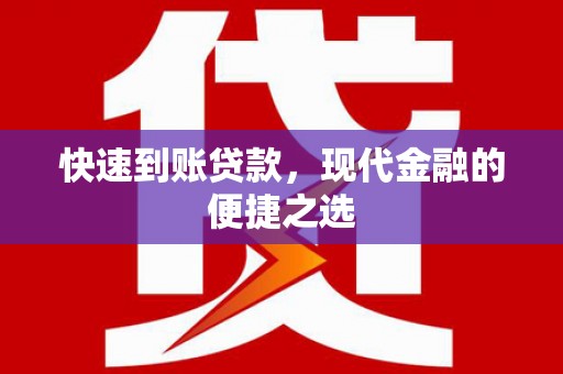 安南快速到账贷款，现代金融的便捷之选
