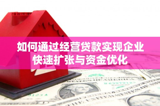 安南如何通过经营贷款实现企业快速扩张与资金优化