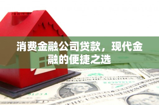 安南消费金融公司贷款，现代金融的便捷之选