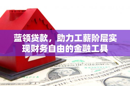 安南蓝领贷款，助力工薪阶层实现财务自由的金融工具