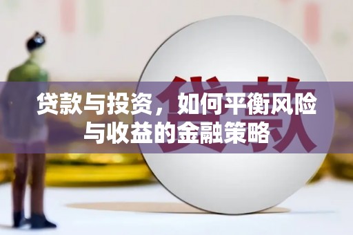 安南贷款与投资，如何平衡风险与收益的金融策略