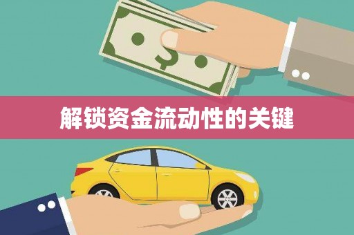 安南解锁资金流动性的关键