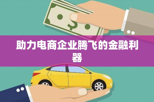 安南助力电商企业腾飞的金融利器