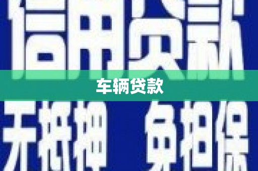 安南车辆贷款
